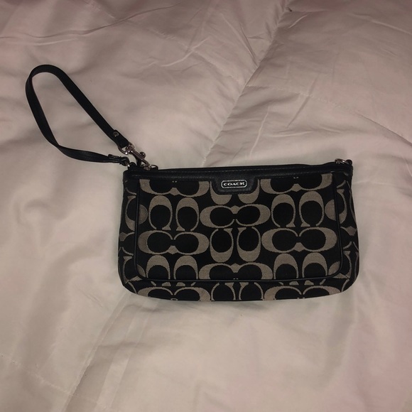 Coach Monogram Wristlet - Picture 2 of 3